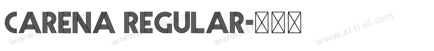 Carena Regular字体转换